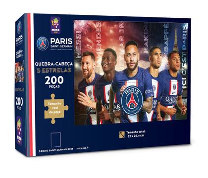 Imagem de Quebra Cabeça Colecionável PSG - 5 Estrelas 200 peças