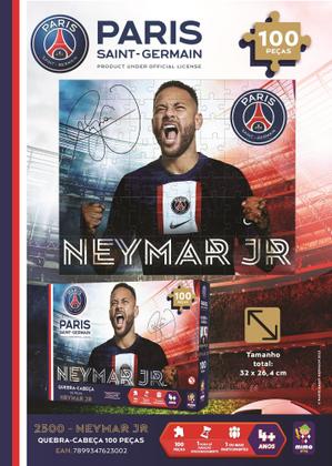 Imagem de Quebra Cabeça Colecionável PSG - Neymar 100 peças