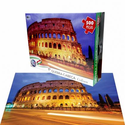 Imagem de Quebra Cabeça Coliseu 500 Peças - Pais e Filhos 7265