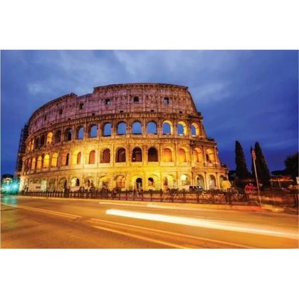 Imagem de Quebra-Cabeça Coliseu De Noite Puzzle Com 500 Peças - Pais e Filhos