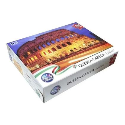 Imagem de Quebra-Cabeça Coliseu De Noite Puzzle Com 500 Peças - Pais e Filhos