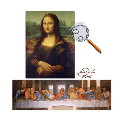 Imagem de Quebra-Cabeça Combo 1500+1000 peças Leonardo da Vinci