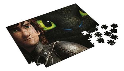 Imagem de Quebra Cabeça Como Treinar Seu Dragao 120 Peças 001