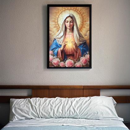 Imagem de Quebra-Cabeça Da Fé Nossa Senhora Da Esperança De 60 Peças