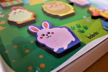 Imagem de Quebra Cabeça De Encaixe Animais Da Fazenda Babebi Madeira