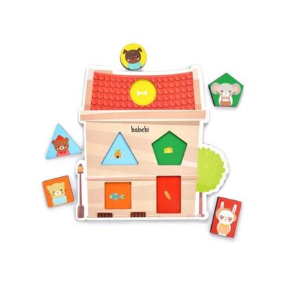 Imagem de Quebra Cabeça De Encaixe Cores E Formas - Babebi 6032