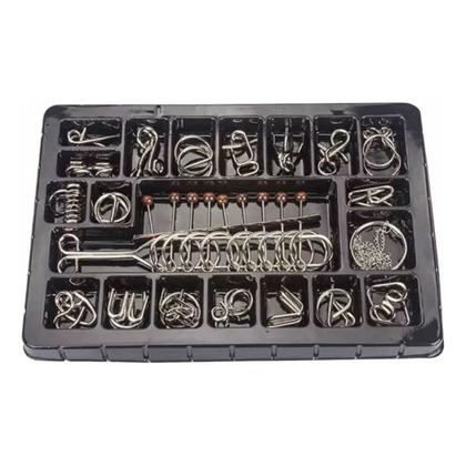 Imagem de Quebra Cabeça De Metal Enigma 20 Modelos Puzzle and Perplex