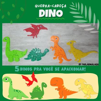 Imagem de Quebra Cabeça Dino