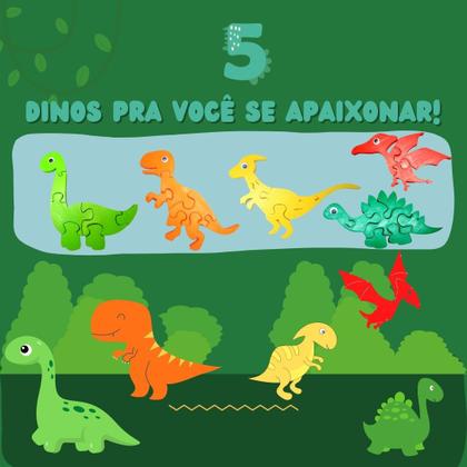 Imagem de Quebra Cabeça Dino