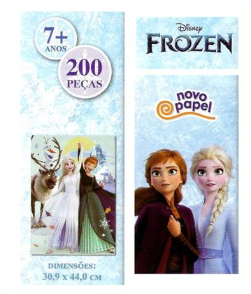 Imagem de Quebra-Cabeça Disney Frozen 200 Peças