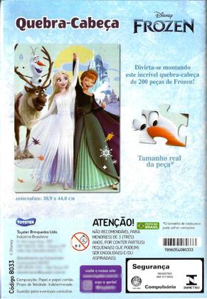 Imagem de Quebra-Cabeça Disney Frozen 200 Peças