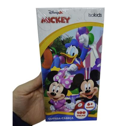 Imagem de Quebra Cabeça Disney Mickey 100 Peças Isakids