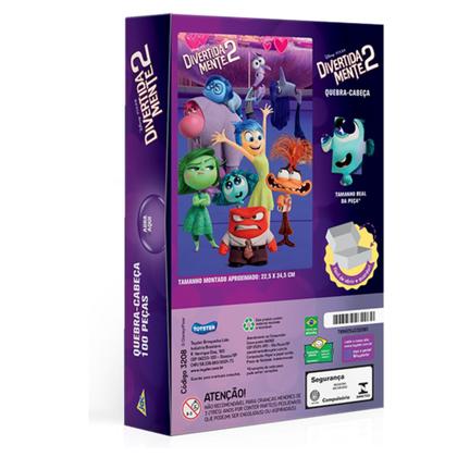Imagem de Quebra cabeca - Divertidamente 2 - 100 pecas TOYSTER