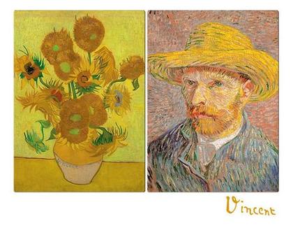 Imagem de Quebra-Cabeça Duplo Vincent Van Gogh - 1000 Peças - Toyster