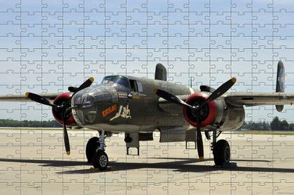 Imagem de Quebra-cabeça em MDF Aviões antigos de 300 peças