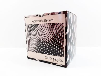 Imagem de Quebra-cabeça em MDF linha Abstract Secret 300 peças - black