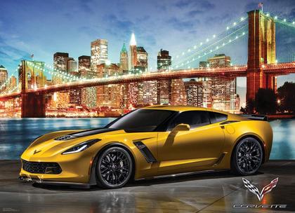 Imagem de Quebra-cabeça EuroGraphics 2015 Chevrolet Corvette Z06 1000 peças