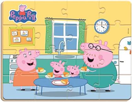 Imagem de Quebra cabeça gigante peppa pig - nig