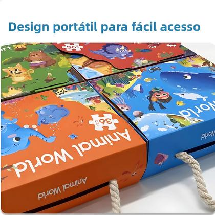 Imagem de Quebra-Cabeça Grande De 36 Peças Para Crianças De 3 a 6 Anos, Brinquedo Educativo Para Presentes