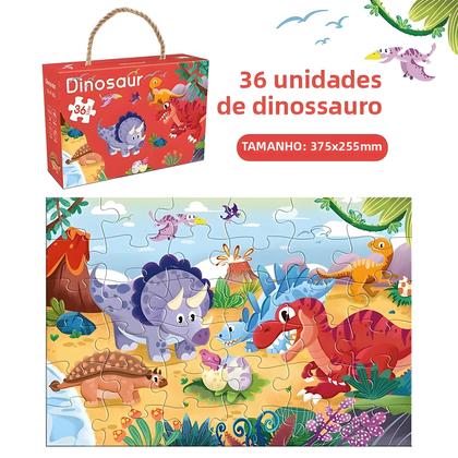 Imagem de Quebra-Cabeça Grande De 36 Peças Para Crianças De 3 a 6 Anos, Brinquedo Educativo Para Presentes