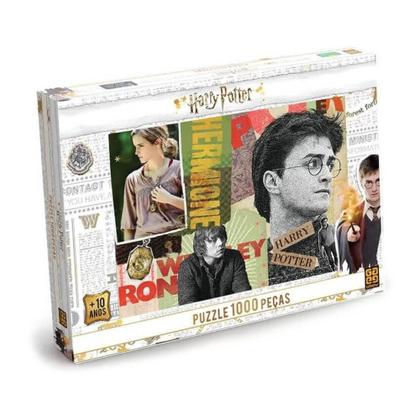 Imagem de Quebra Cabeça Harry Potter Poster c/ 1000 Peças - Grow 03617