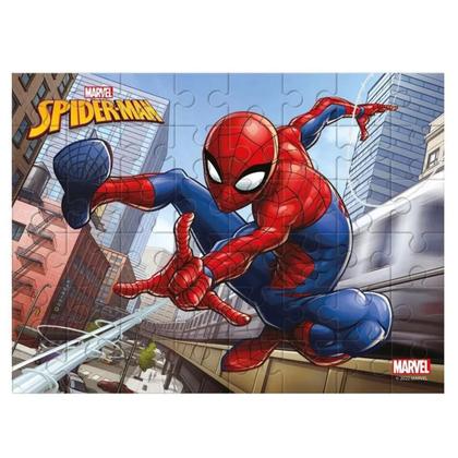 Imagem de Quebra Cabeça Homem Aranha 3d 48 Peças - Multikids