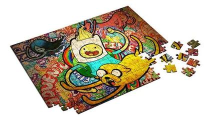 Imagem de Quebra Cabeça Hora De Aventura Personalizado 120 Peças 001