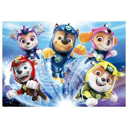 Imagem de Quebra-Cabeça Infantil 30 Peças Patrulha Canina Aqua Pups Grow 03351