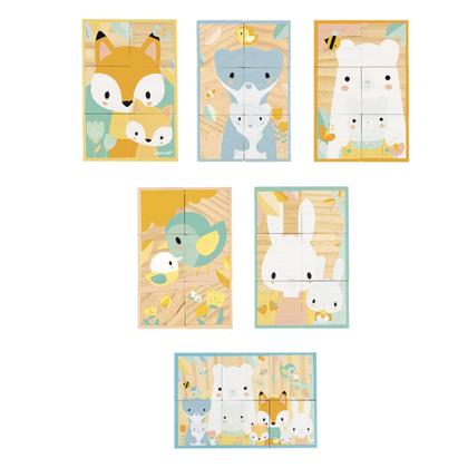 Imagem de Quebra Cabeça Infantil 7 peças Madeira Educativo Janod