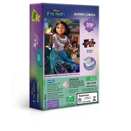 Imagem de Quebra Cabeça Infantil Encanto Disney 200 Peças 2904 - Toyster