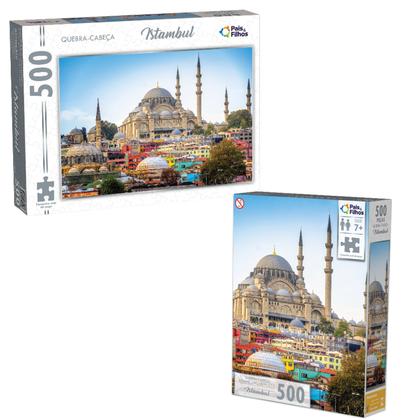 Imagem de Quebra-Cabeça Istambul - 500 peças - Pais & Filhos