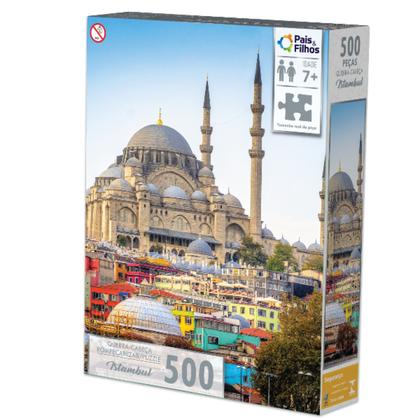 Imagem de Quebra-Cabeça Istambul - 500 peças - Pais & Filhos
