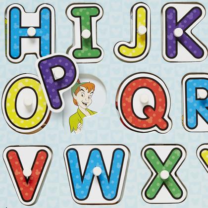 Imagem de Quebra-cabeça Melissa & Doug Disney Classics Alphabet 26 unidades