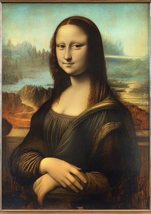 Imagem de Quebra cabeça Monalisa-500 peças
