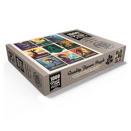 Imagem de Quebra-cabeça MyPuzzle Legends of The National Parks 1000 unidades