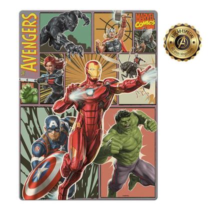 Imagem de Quebra Cabeça Os Vingadores 60 Anos Com 500 Peças 3180 - Toyster