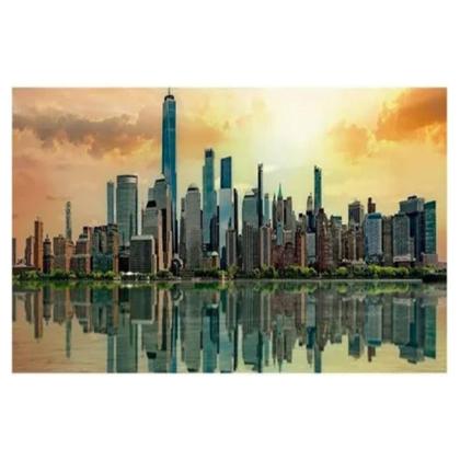 Imagem de Quebra Cabeça Panorama Manhattan 1500 Peças Grow 4986