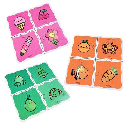 Imagem de Quebra Cabeca Para Educacao Infantil Conhecendo As Cores