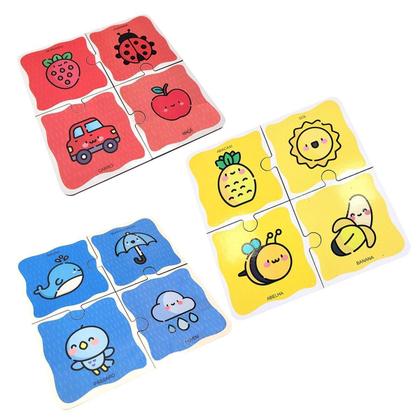 Imagem de Quebra Cabeca Para Educacao Infantil Conhecendo As Cores