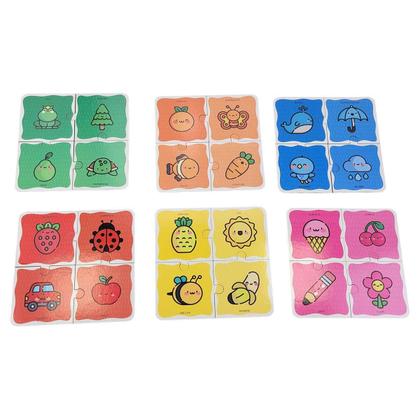 Imagem de Quebra Cabeca Para Educacao Infantil Conhecendo As Cores