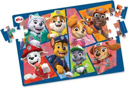 Imagem de Quebra Cabeça Patrulha Canina Lente Mágica 60 Pças Elka 1274
