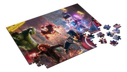 Imagem de Quebra-cabeça Personalizado Avengers Video-game 120 Peças