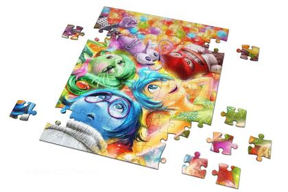 Imagem de Quebra-cabeça Personalizado Divertida Mente 2 010 120 Peças