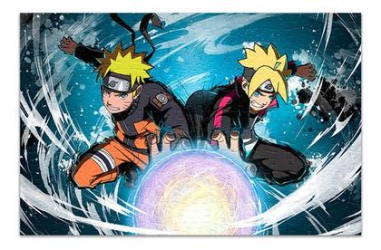 Imagem de Quebra-cabeça Personalizado Naruto E Boruto 48 Peças