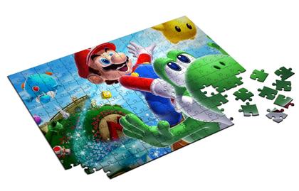 Imagem de Quebra Cabeça Personalizado Super Mario Bros 120 Peças