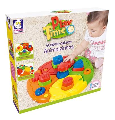 Imagem de Quebra-Cabeça Play Time Animaizinhos Infantil - Cotiplás