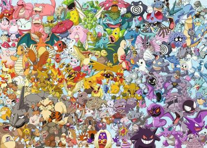 Imagem de Quebra-cabeça Pokémon 1000pc Challenge