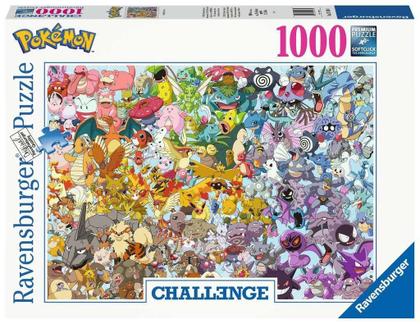 Imagem de Quebra-cabeça Pokémon 1000pc Challenge