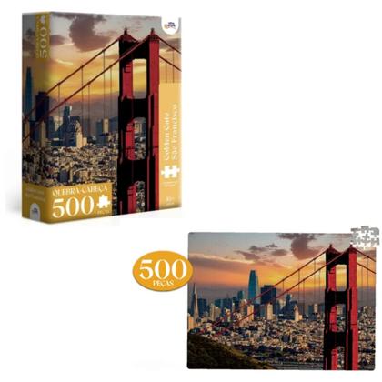 Imagem de Quebra Cabeça Ponte Golden Gate São Francisco 500 Pçs 8082