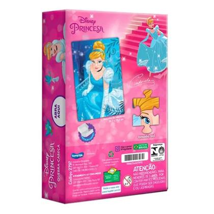 Imagem de Quebra-cabeça Princesa Cinderela 60 peças - Tosyter
